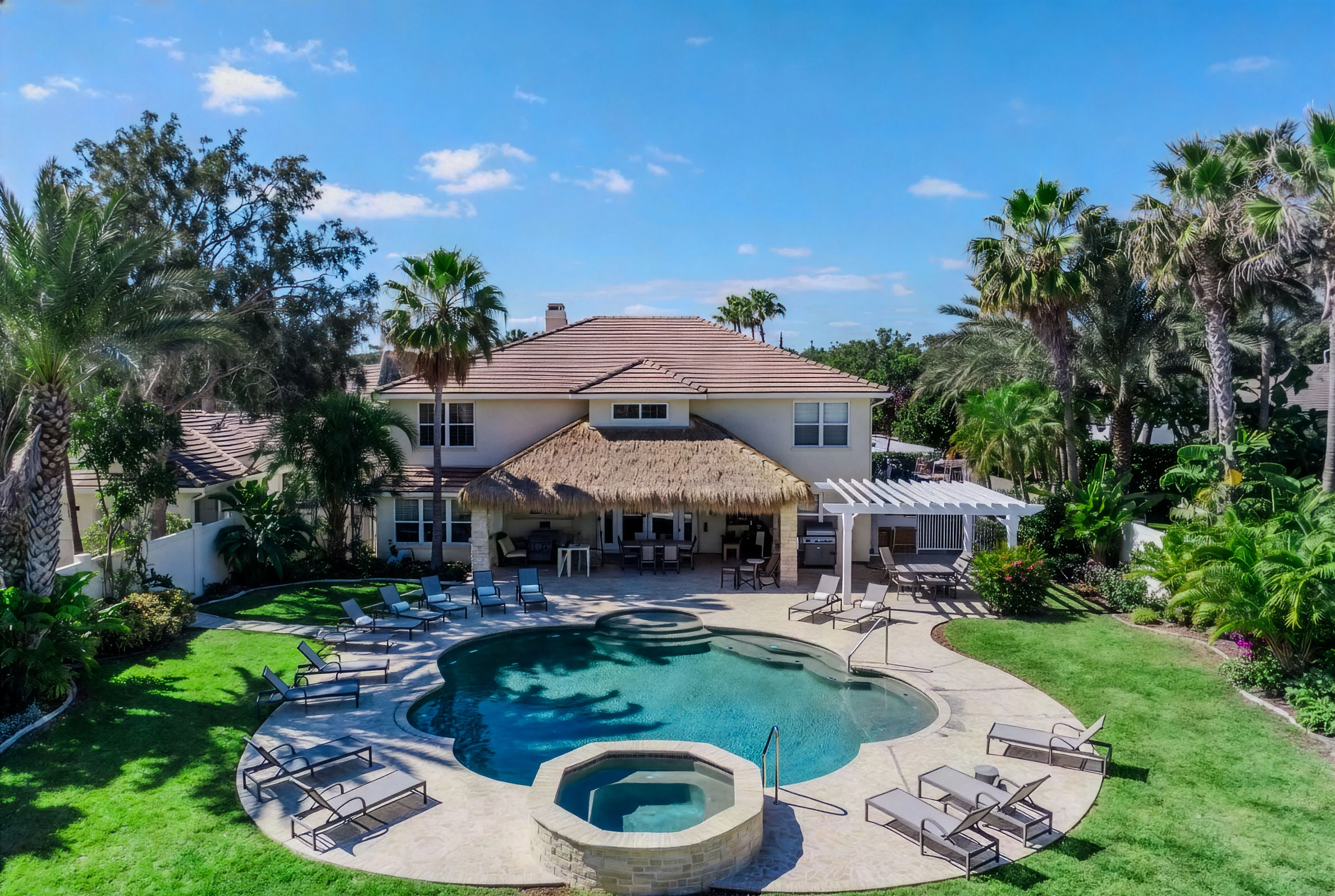 Professional aerial property photograph